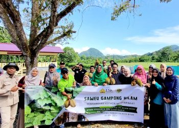 ARC-USK Turunkan 20 Pakar Bina Petani Nilam Lhoong