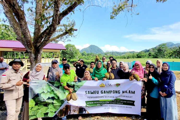 ARC-USK Turunkan 20 Pakar Bina Petani Nilam Lhoong