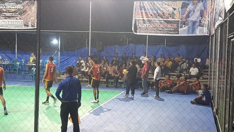 Camat Pasangan servis Pembukaan turnamen Piala Ketua PBVSI Bireuen