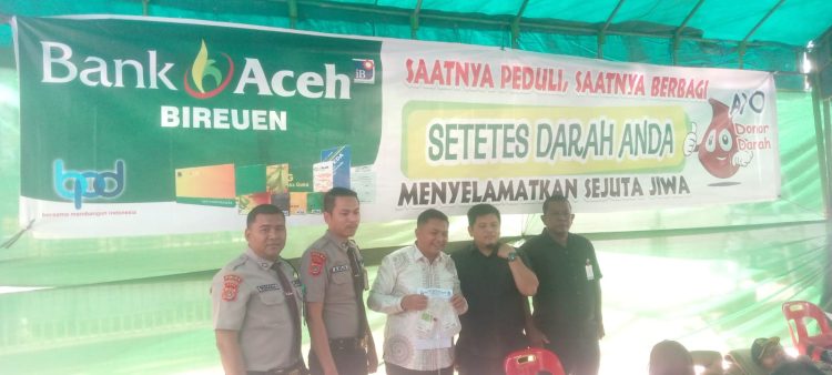 Dalam rangka memperingati Hari Ulang Tahun (HUT) Ke51 Bank Aceh Cabang Bireuen melakukan berbagai kegiatan,