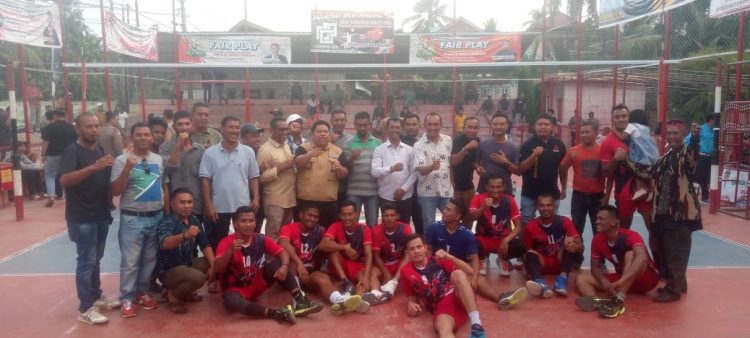 Tim Volly  Peusangan masuk Final, Kalahkan Simpang Mamplam 3:1