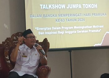 Abdul Hamid Pemateri Temu Tokoh HUT Pramuka ke 63