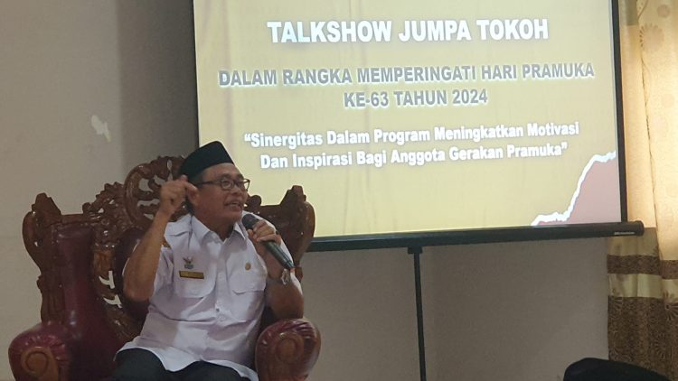 Abdul Hamid Pemateri Temu Tokoh HUT Pramuka ke 63