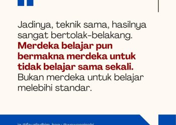 Perubahan Pendekatan di Sekolah: Mengadopsi Aturan Baru, Mengabaikan Budaya Belajar