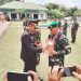Serda Gusli, Babinsa Koramil 03/Jeunieb, Raih Penghargaan Babinsa Terbaik Bidang Pendidikan pada HUT ke-79 TNI