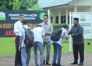 Tim Asesor Lakukan Visitasi Akreditasi ke Tiga Sekolah di Bireuen