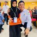Kacabdin Abes dan Bac Syarwan Joni, S.Pd., M.Pd bersama Zahra Akramiya peserta terkecil dari SLB YAPDI Banda Aceh