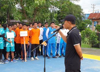Kapolres Bireuen Buka Liga Voli Pelajar SMA/SMK/MA se-Kabupaten Bireuen