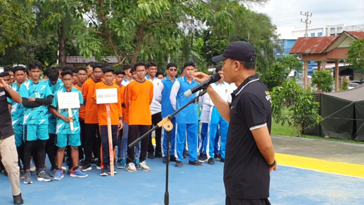 Kapolres Bireuen Buka Liga Voli Pelajar SMA/SMK/MA se-Kabupaten Bireuen