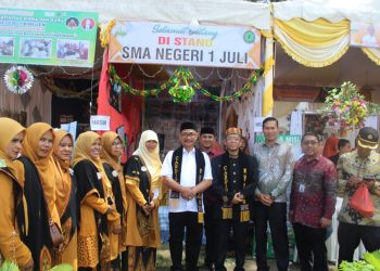 SMA Negeri 1 Juli Tampilkan Perpustakaan Digital dan Kreasi Siswa di One Day Expo Pendidikan Bireuen