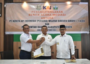 KEJARI  Mediasik PEMKAB Bireuen dan PT.KAI