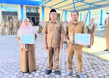 Kacabdisdik Bireuen Beri Apresiasi Juara Jambore GTK Hebat 2024