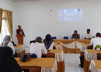 Kacabdin Bireuen Buka Workshop Upskilling dan Reskilling Guru di SMKN 1 Gandapura