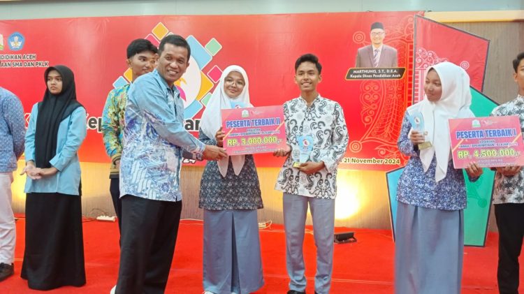 Siswa SMAN 2 Peusangan Raih Juara II di Ajang KKP Tingkat Provinsi Aceh
