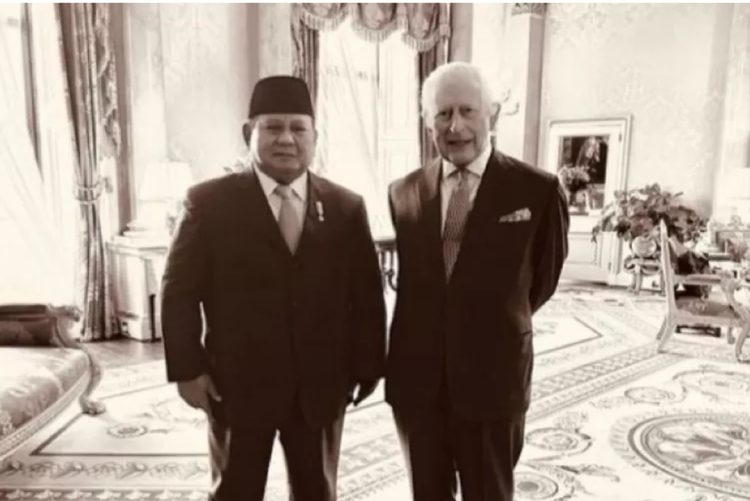 Prabowo Subianto unggah foto bersama Raja Charles