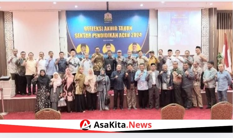 Kadisdik Aceh, Marthunis ST DEA, mantan Kadisdik Aceh, Dr Anas M Adam, Kepala Balai Penjamin Mutu Pendidikan (BPMP) Provinsi Aceh, Dr Muhammad Anis, dipandu Yarmen Dinamika, seorang jurnalis senior.