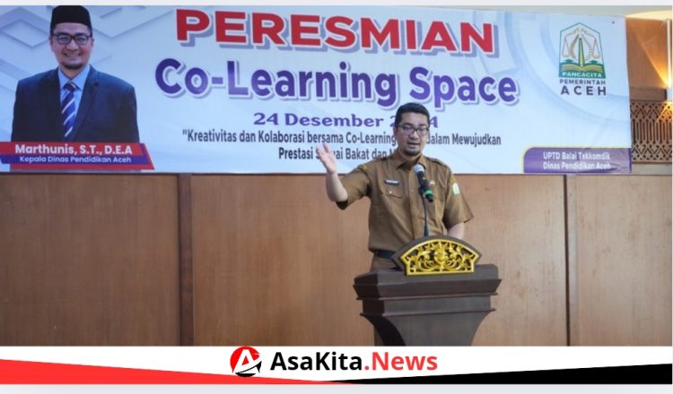 Disdik Aceh Resmikan Collaborative Learning Space, Ketua Komisi VI DPRA: Kami Mendukung Penuh