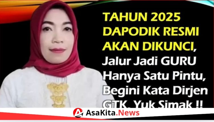 Dapodik Dikunci 2025: Rekrutmen Guru Kini Hanya Lewat PPG