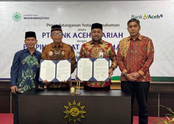 Bank Aceh dan Muhammadiyah Jalin Kerja Sama Penyediaan Layanan Keuangan Perbankan