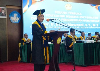 PNL Kukuhkan Prof. Dr. Ir. Indra Mawardi, ST., MT. Sebagai Guru Besar Rekayasa Material Komposit
