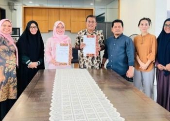 Cabdisdik Sabang Tandatangani MoA dengan Aceh Australian Alumni (AAA)