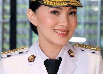Gubernur Cantik Sherly Tjoanda Laos Pimpin Pembacaan Sumpah Jabatan Kepala Daerah se-Indonesia