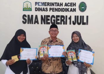 Kacabdin Bireuen Berkolaborasi dengan Guru dan Siswa dalam Antologi Cerpen “Belenggu Asa”