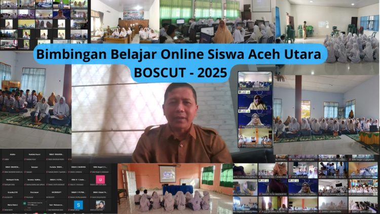 FASILITASI BELAJAR MURID PERSIAPKAN SNBT, CABDISDIK ACEH UTARA LUNCURKAN BOSCUT