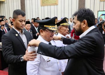 Gubernur Mualem Ingatkan Pemerintahan Safriadi Oyon Jaga Keharmonisan dengan Legislatif