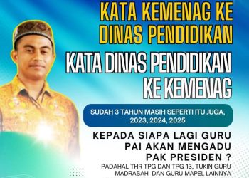 Guru PAI Keluhkan Hak TPG, THR, dan TPG 13 yang Tak Kunjung Dibayar Selama 3 Tahun