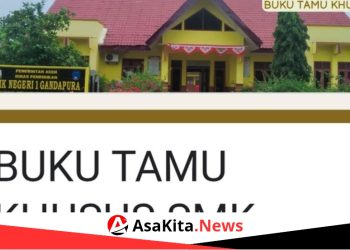 SMKN 1 Gandapura Gunakan Buku Tamu Elektronik untuk Efisiensi dan Kontrol yang Lebih Baik