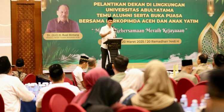Plt Sekda Aceh: Terus Lahirkan Lulusan Abulyatama yang Unggul dan Berjiwa Sosial