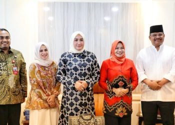 Perkuat Kolaborasi, Ketua PKK Aceh Kunjungi Dirjen Bina Adwil Kemendagri