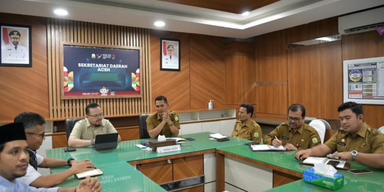 Plt Sekda Sambut Kedatangan Staf Khusus Menteri Ekraf, Bahas Kerja Sama Pengembangan Ekonomi Kreatif di Aceh