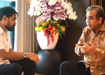 Gubernur Aceh Bertemu Ketua MPR RI Bahas Pembangunan Aceh