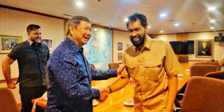 Mualem Cerita ke Hasyim Djojohadikusumo: Aceh Butuh Rice Mill Sendiri, Pabrik Tuna, dan Reaktivasi Pabrik Kertas