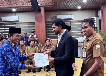 Gubernur Aceh Lantik Enam Pejabat Baru di Dinas Pendidikan Aceh