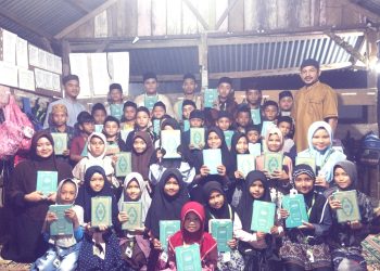 Dukung Pendidikan Al-Qur’an, BKPRMI Aceh Jaya Distribusikan Mushaf Wakaf ke TPQ di Kecamatan Panga