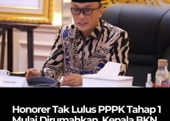 Honorer tak Lulus PPPK Tahap 1 Mulai Dirumahkan