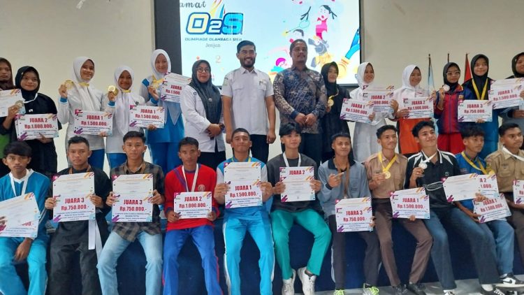 SMA Negeri 1 Bireuen Raih Prestasi Gemilang di Ajang O2SN Bireuen 2025