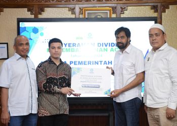 Pemerintah Aceh Terima Dividen Rp26,7 Miliar dari PT PEMA 