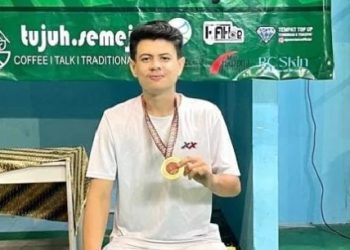 Fadhil Irfan Mahasiswa UUI Raih Emas di Kapolres Cup HUT Bhayangkara ke-79