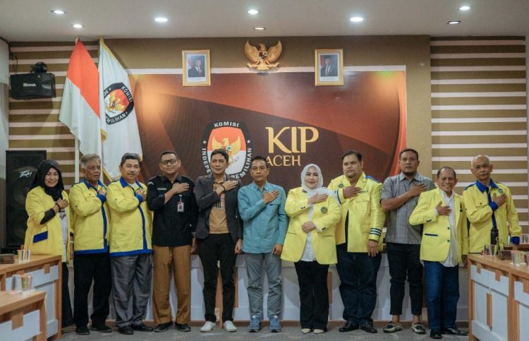 Dipimpin Tokoh Perempuan Pertama, Partai Perjuangan Aceh Temui KIP: Siap Berperan Aktif dalam Demokrasi Lokal