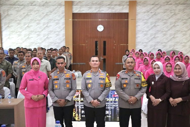 Polres Pidie Jaya dan YMKBI Gelar Seminar Kesehatan, Perkuat Edukasi Deteksi Dini Kanker