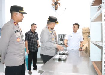 Kapolres Pidie Jaya Tinjau Dapur MBG di Dua Kecamatan, Tegaskan Komitmen Terhadap Gizi Anak dan Balita