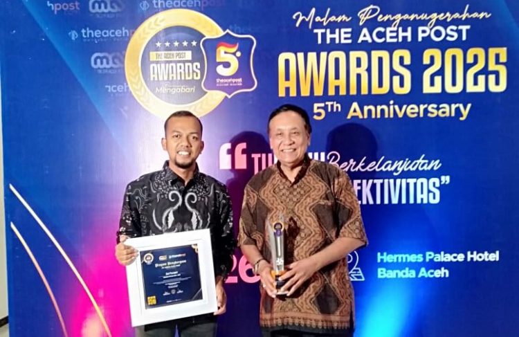 Raih The Aceh Post Award 2025, Nasir Nurdin: PT Mifa Layak Menerimanya