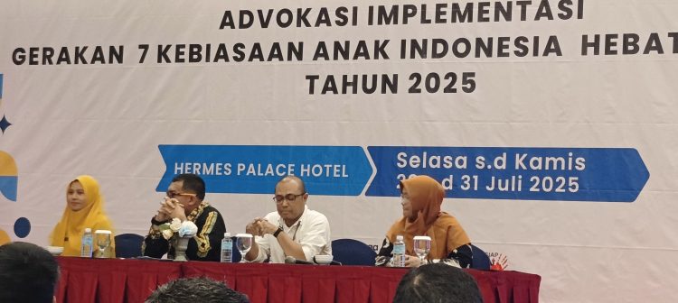 Kasubbag TU BPMP Aceh Tutup Rapat Koordinasi Gerakan 7 Kebiasaan Anak Hebat