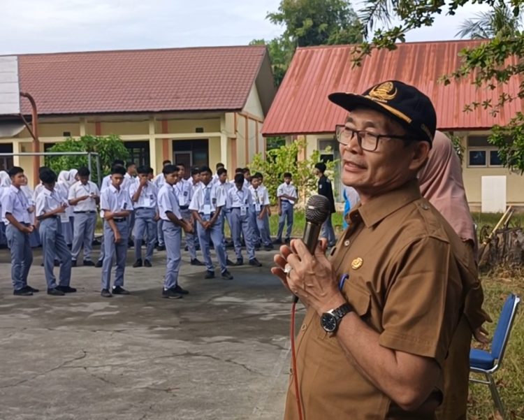 MPLS di Bireuen Berjalan Lancar, Kacabdin Apresiasi Sekolah dan Dukungan TNI-Polri
