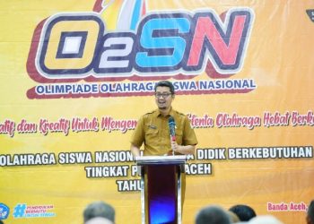 O2SN Diksus Aceh 2025 Resmi Dibuka, Disdik Dorong Siswa Tangguh dan Berkarakter