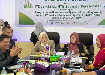 Bunda Salma: NTB Jadi Inspirasi Aceh dalam Penyusunan Qanun Jaminan Pembiayaan Syariah